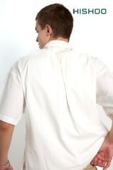 Áo Sơ Mi Nam Relax Form Rộng Linen Solene Vải Mềm Mát HISHOO AB001