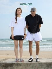 Dép đế trấu birken 2 khoá vải dạ Premium HISHOO B093
