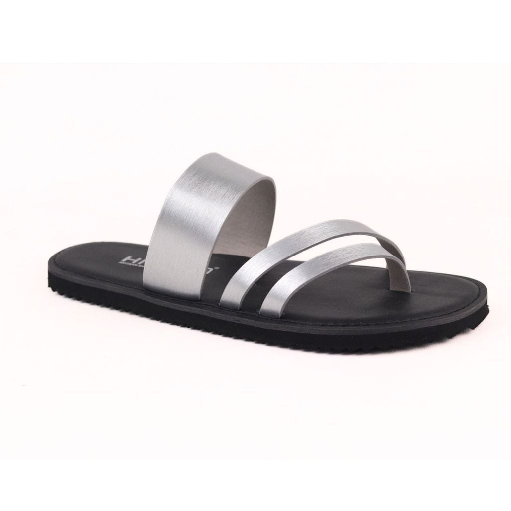 Dép lê bệt Daily Trek sandal (sandal đi bộ đường dài) Nam xỏ ngón Bạc lót da premium Felix HISHOO P035
