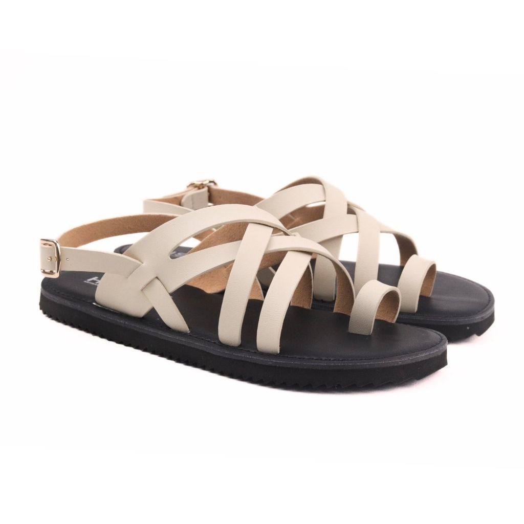 Dép Sandal Daily Trek sandal (sandal đi bộ đường dài) Nam quai chéo xỏ ngón lót da premium Felix HISHOO P010