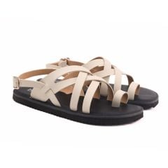 Dép Sandal Daily Trek sandal (sandal đi bộ đường dài) Nam quai chéo xỏ ngón lót da premium Felix HISHOO P010