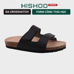 Dép đế trấu birken xé dán Crosshatch Premium HISHOO B105