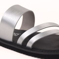 Dép lê bệt Daily Trek sandal (sandal đi bộ đường dài) Nam xỏ ngón Bạc lót da premium Felix HISHOO P035