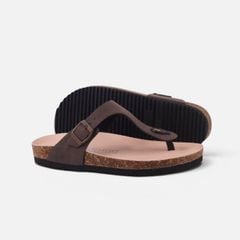 Dép đế trấu birken xỏ ngón premium HISHOO B116