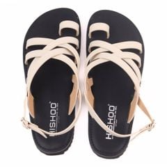 Dép Sandal Daily Trek sandal (sandal đi bộ đường dài) Nam quai chéo xỏ ngón lót da premium Felix HISHOO P010