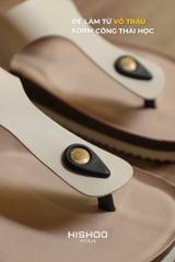 Dép đế trấu birken xỏ ngón premium HISHOO B116