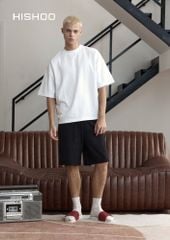 Dép quai ngang da bò Đỏ phấn HISHOO U111