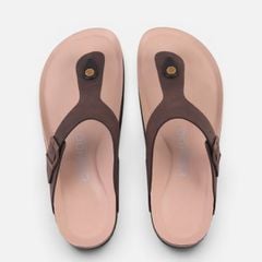 Dép đế trấu birken xỏ ngón premium HISHOO B116