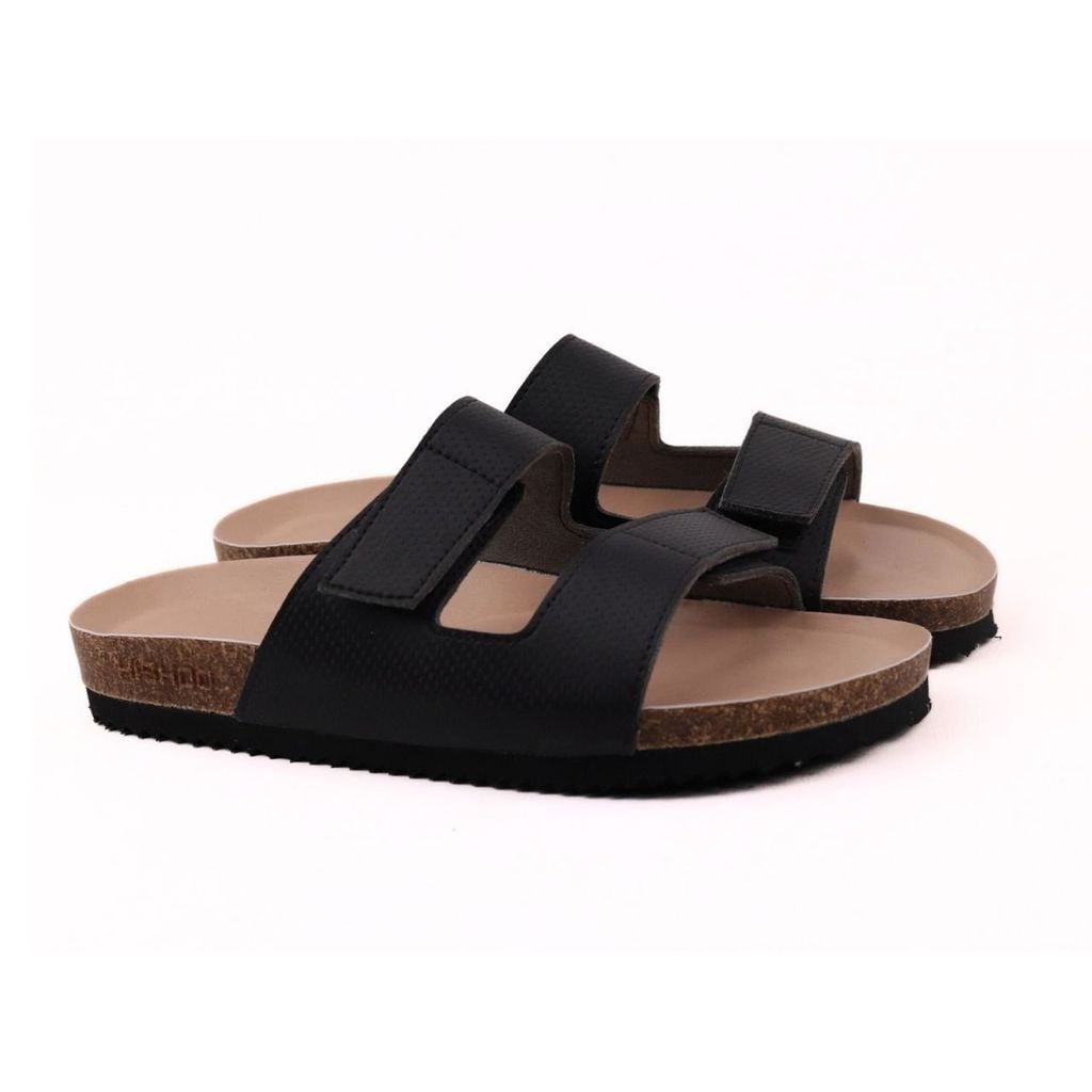 Dép đế trấu birken xé dán Crosshatch Premium HISHOO B105