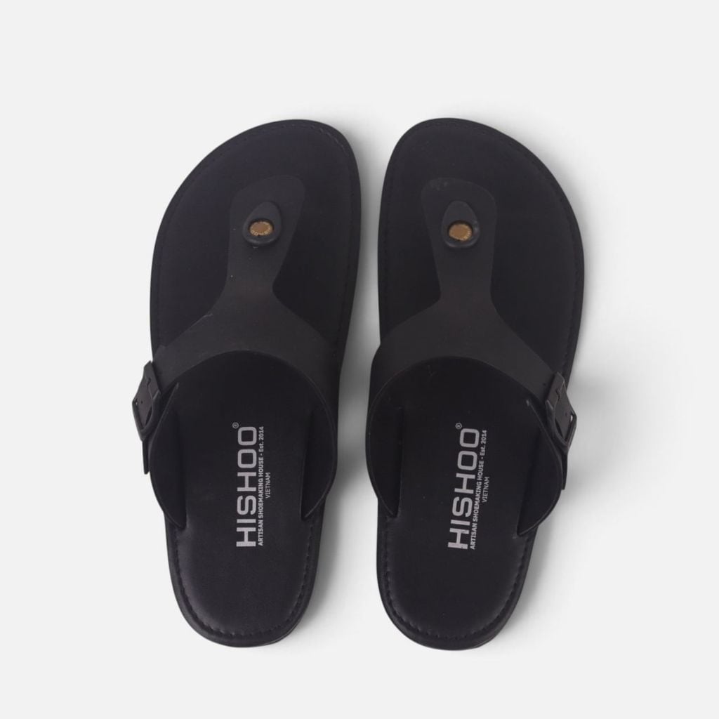 Dép lê bệt Daily Trek sandal (sandal đi bộ đường dài) Nam xỏ ngón lót da premium Felix HISHOO P116