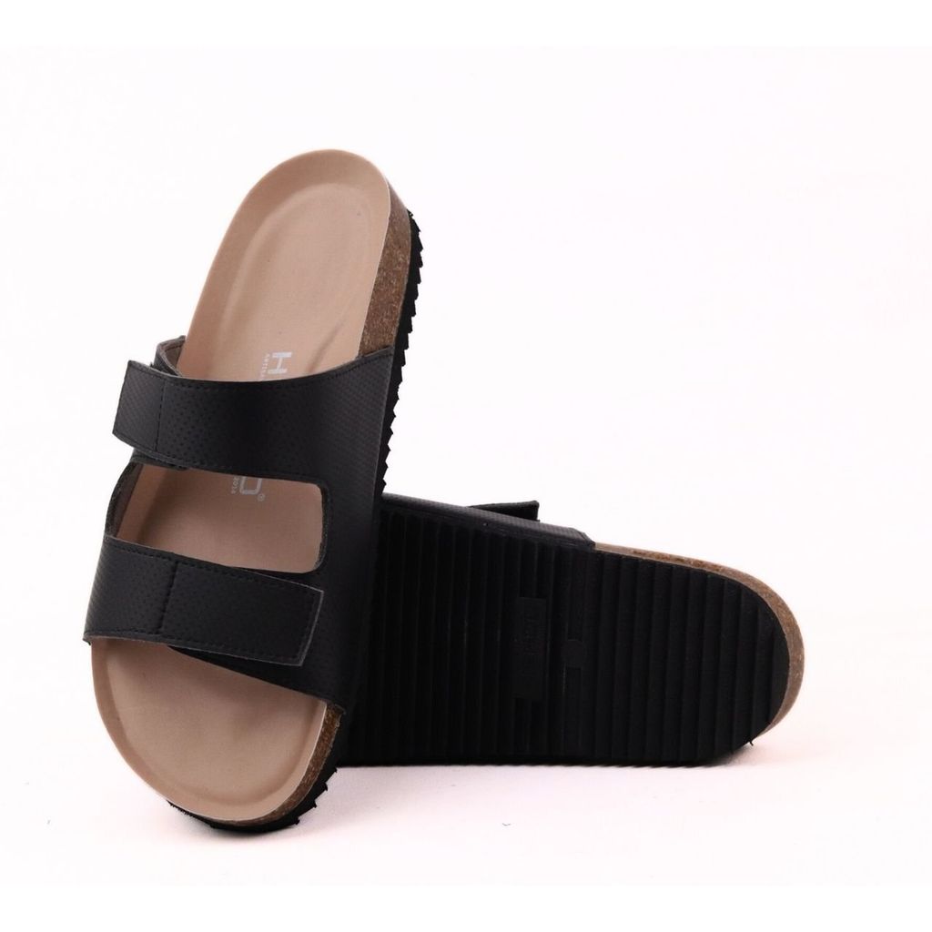 Dép đế trấu birken xé dán Crosshatch Premium HISHOO B105