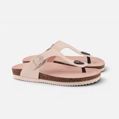 Dép đế trấu birken xỏ ngón premium HISHOO B116