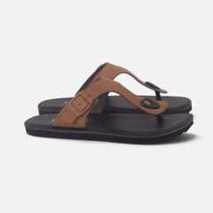 Dép lê bệt Daily Trek sandal (sandal đi bộ đường dài) Nam xỏ ngón da lộn premium Felix HISHOO L116