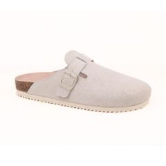 Dép đế trấu sục Boston quai ngang vân Craquelure Premium HISHOO B109