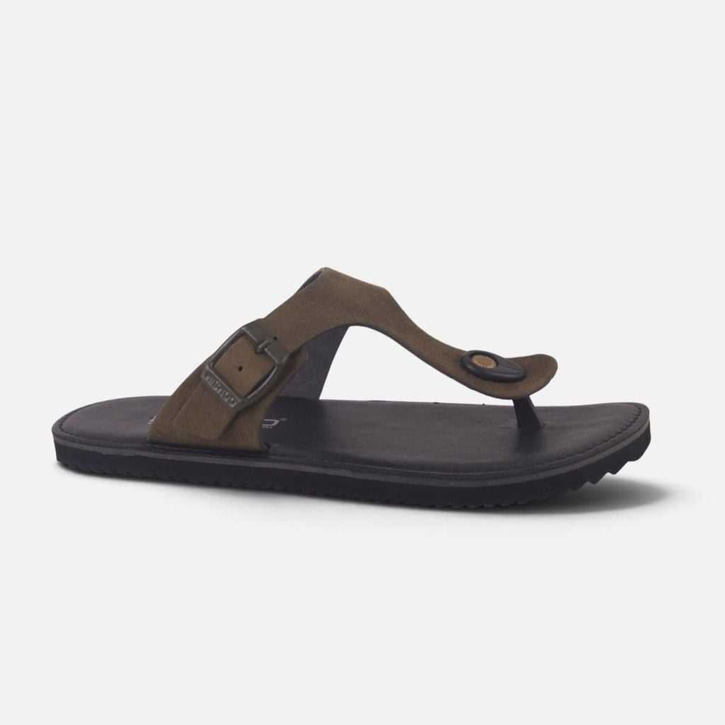 Dép lê bệt Daily Trek sandal (sandal đi bộ đường dài) Nam xỏ ngón da lộn premium Felix HISHOO L116