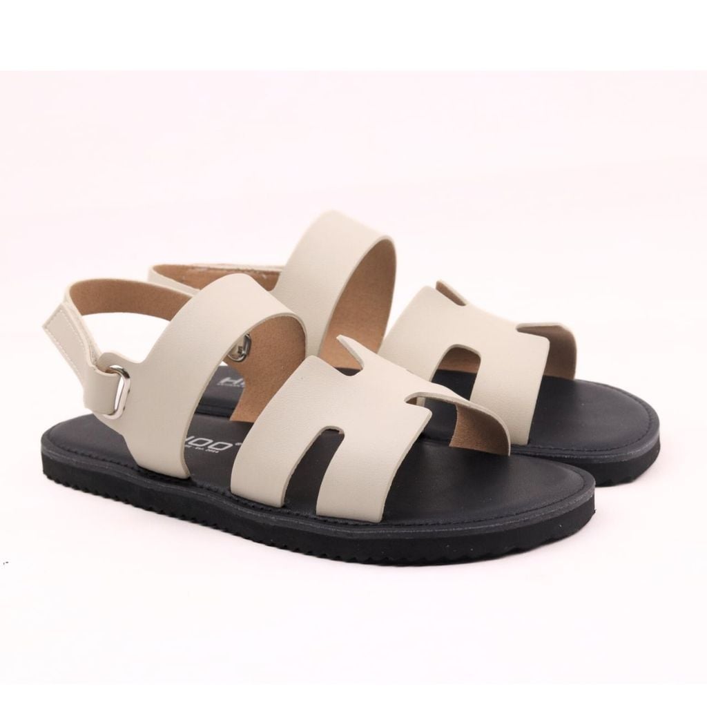 Dép Sandal Daily Trek Sandal (Sandal đi bộ đường dài) Nam chữ H lót da premium Felix HISHOO P115