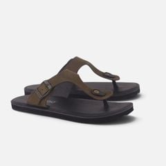 Dép lê bệt Daily Trek sandal (sandal đi bộ đường dài) Nam xỏ ngón da lộn premium Felix HISHOO L116