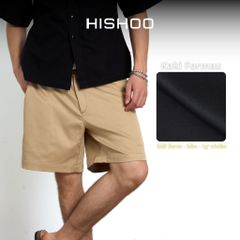 Quần short nam kaki Formax HISHOO Thoáng mát giữ form mặc đi chơi đi làm Q2T001