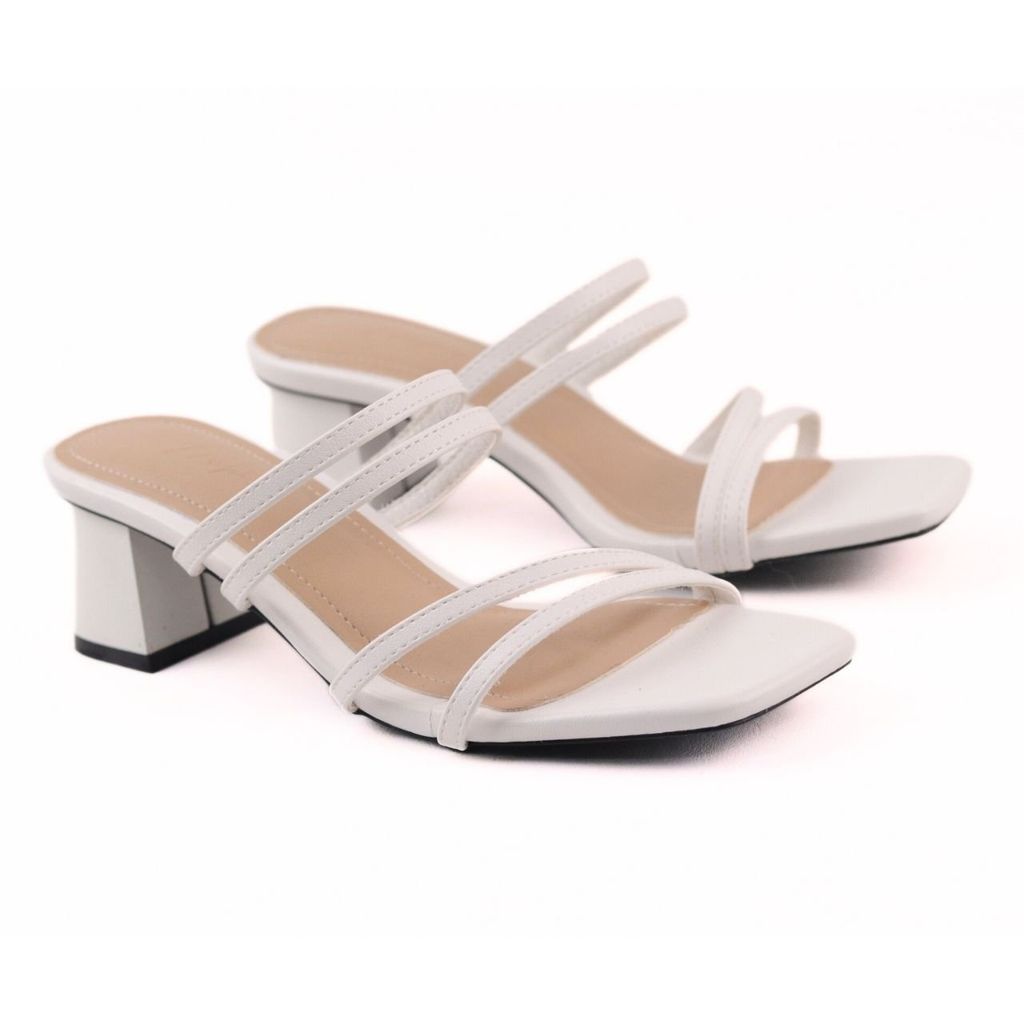 Giày Cao Gót 5cm Quai Ngang Dây Mảnh Hishoo S056