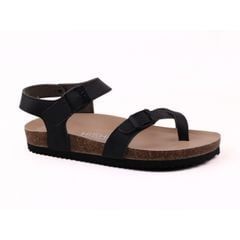 Dép đế trấu sandal birken xỏ ngón Crosshatch Premium HISHOO B118