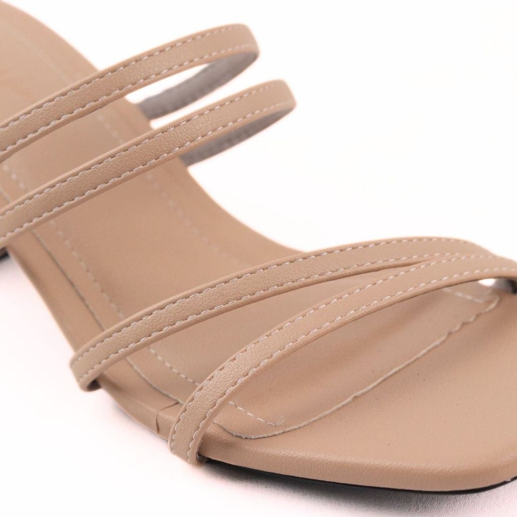 Giày Cao Gót 5cm Quai Ngang Dây Mảnh Hishoo S056