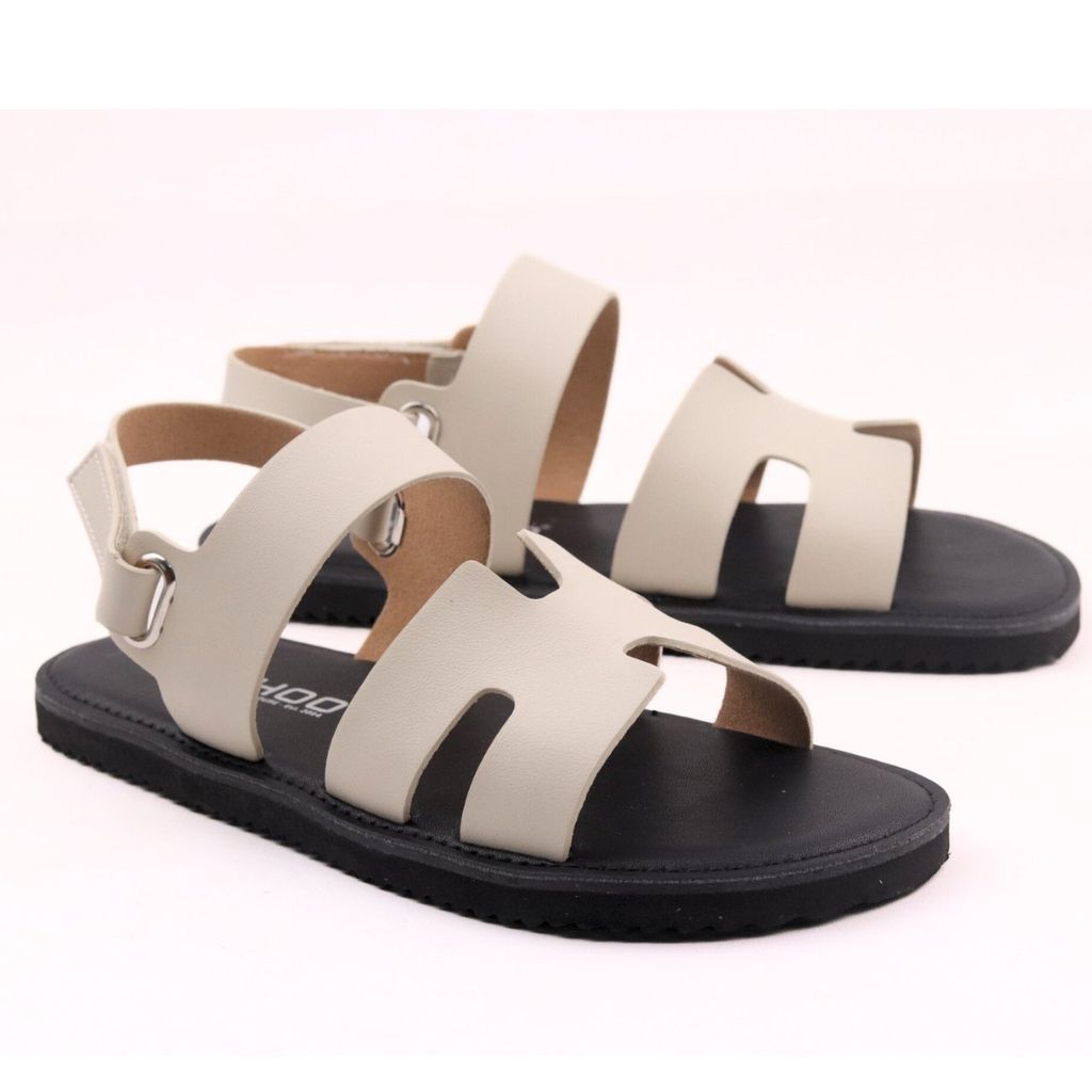 Dép Sandal Daily Trek Sandal (Sandal đi bộ đường dài) Nam chữ H lót da premium Felix HISHOO P115