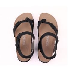 Dép đế trấu sandal birken xỏ ngón Crosshatch Premium HISHOO B118