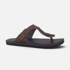 Dép lê bệt Daily Trek sandal (sandal đi bộ đường dài) Nam xỏ ngón da lộn premium Felix HISHOO L116