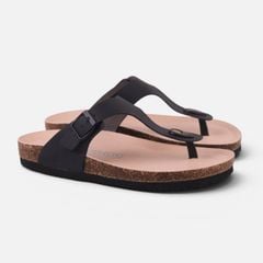 Dép đế trấu birken xỏ ngón premium HISHOO B116