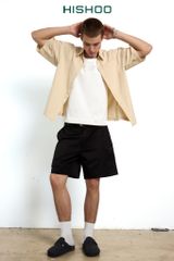 Quần short nam kaki Formax HISHOO Thoáng mát giữ form mặc đi chơi đi làm Q2T001