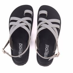 Dép Sandal Daily Trek sandal (sandal đi bộ đường dài) Nam quai chéo xỏ ngón lót da premium Felix HISHOO P010
