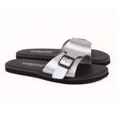 Dép lê bệt Daily Trek sandal (sandal đi bộ đường dài) Nam 1 khóa Bạc lót da premium Felix HISHOO P113