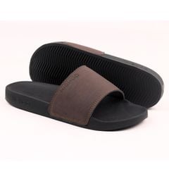 Dép quai ngang da bò Nâu HISHOO U114