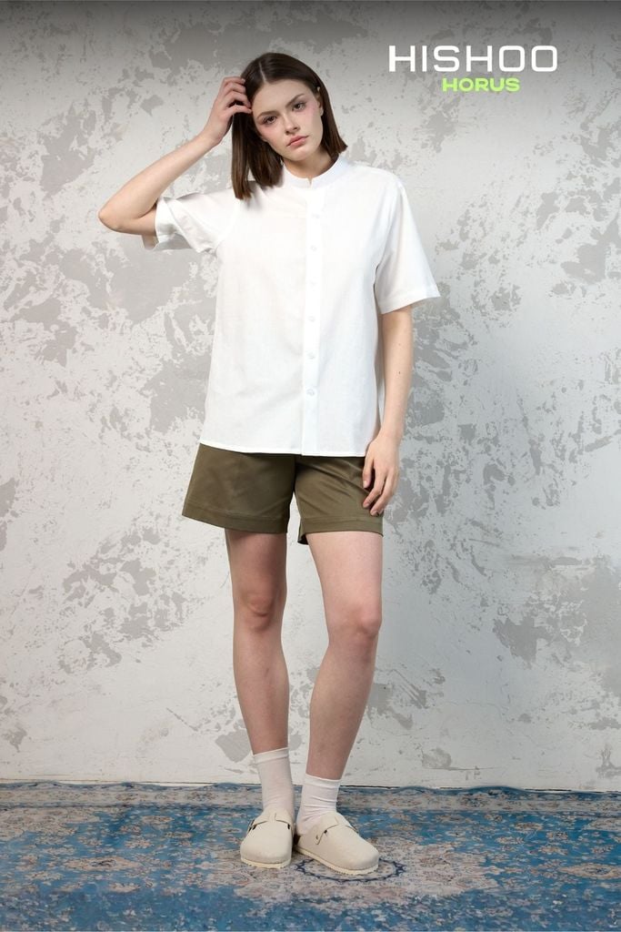 Dép đế trấu sục Boston quai ngang vân Craquelure Premium HISHOO B109