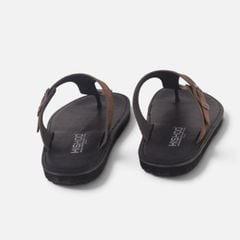 Dép lê bệt Daily Trek sandal (sandal đi bộ đường dài) Nam xỏ ngón da lộn premium Felix HISHOO L116
