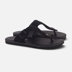 Dép lê bệt Daily Trek sandal (sandal đi bộ đường dài) Nam xỏ ngón da lộn premium Felix HISHOO L116