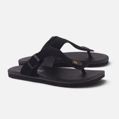 Dép lê bệt Daily Trek sandal (sandal đi bộ đường dài) Nam xỏ ngón da lộn premium Felix HISHOO L116