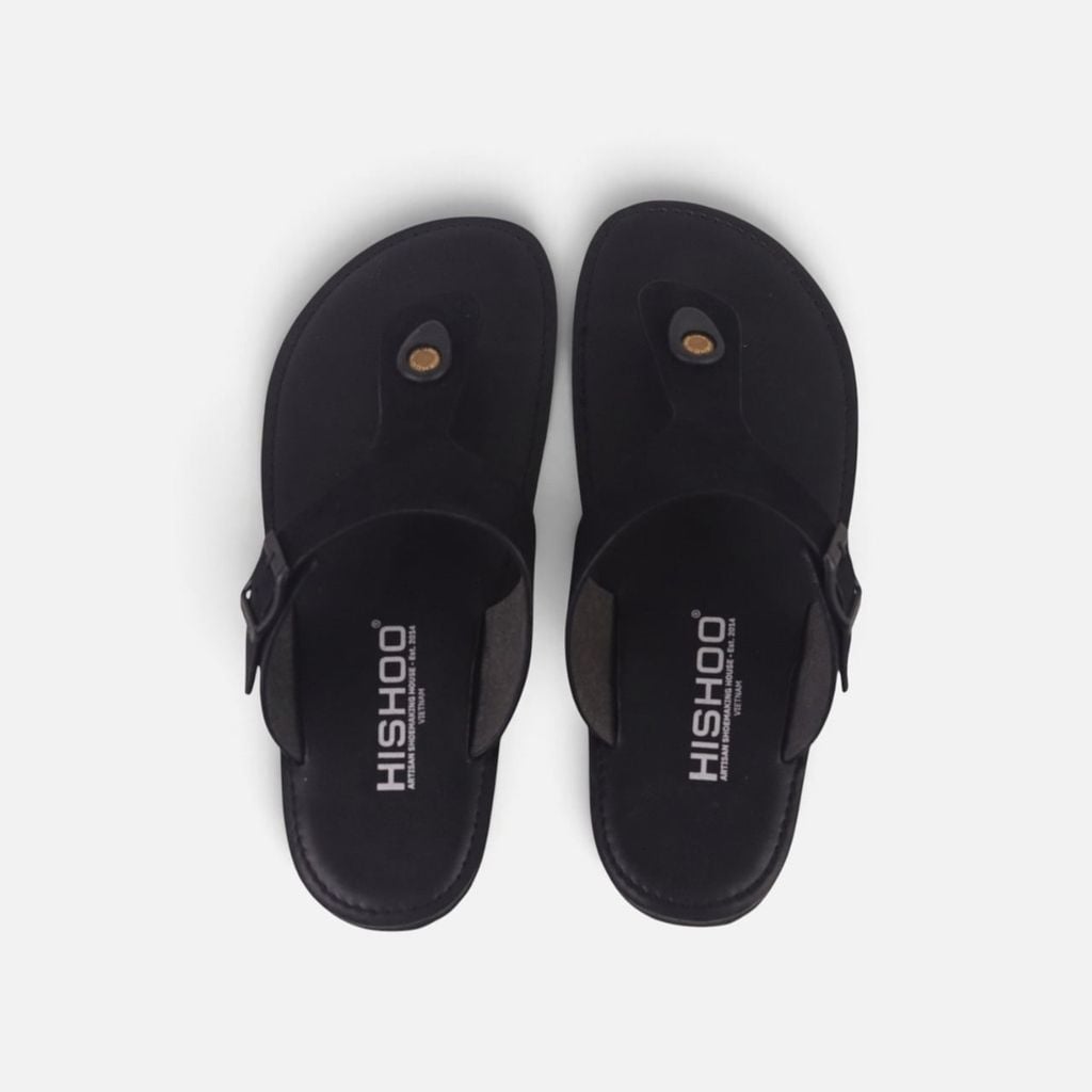 Dép lê bệt Daily Trek sandal (sandal đi bộ đường dài) Nam xỏ ngón da lộn premium Felix HISHOO L116