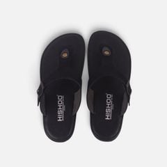 Dép lê bệt Daily Trek sandal (sandal đi bộ đường dài) Nam xỏ ngón da lộn premium Felix HISHOO L116