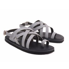 Dép Sandal Daily Trek sandal (sandal đi bộ đường dài) Nam quai chéo xỏ ngón lót da premium Felix HISHOO P010