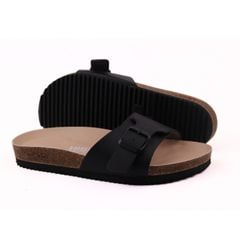 Dép đế trấu birken 1 khóa Crosshatch Premium HISHOO B113