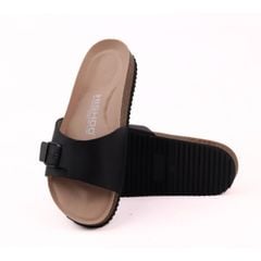 Dép đế trấu birken 1 khóa Crosshatch Premium HISHOO B113