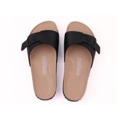 Dép đế trấu birken 1 khóa Crosshatch Premium HISHOO B113