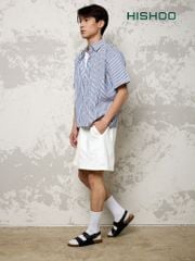 Dép đế trấu Sandal birken quai ngang 2 khoá da bò HISHOO M102