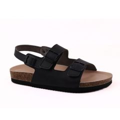 Dép đế trấu sandal birken quai ngang Crosshatch Premium HISHOO B102