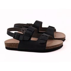 Dép đế trấu sandal birken quai ngang Crosshatch Premium HISHOO B102