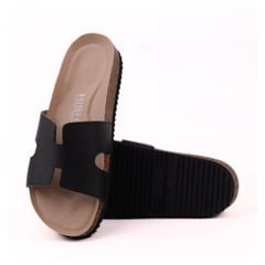 Dép đế trấu birken chữ H Crosshatch Premium HISHOO B095