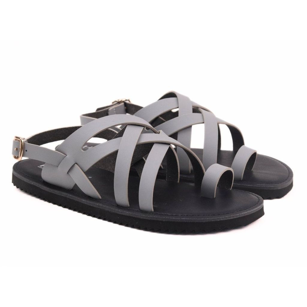Dép Sandal Daily Trek sandal (sandal đi bộ đường dài) Nam quai chéo xỏ ngón lót da premium Felix HISHOO P010