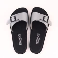 Dép lê bệt Daily Trek sandal (sandal đi bộ đường dài) Nam 1 khóa Bạc lót da premium Felix HISHOO P113