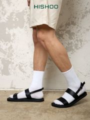 Dép Sandal Daily Trek sandal (sandal đi bộ đường dài) Nam quai ngang da premium Felix HISHOO P050